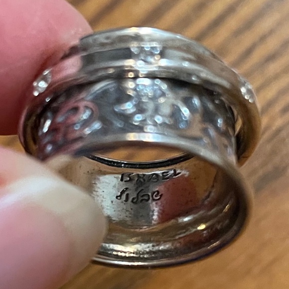 Passage to Israel Spinner Ring Sterling Silver size 5 NWT - Picture 6 of 6